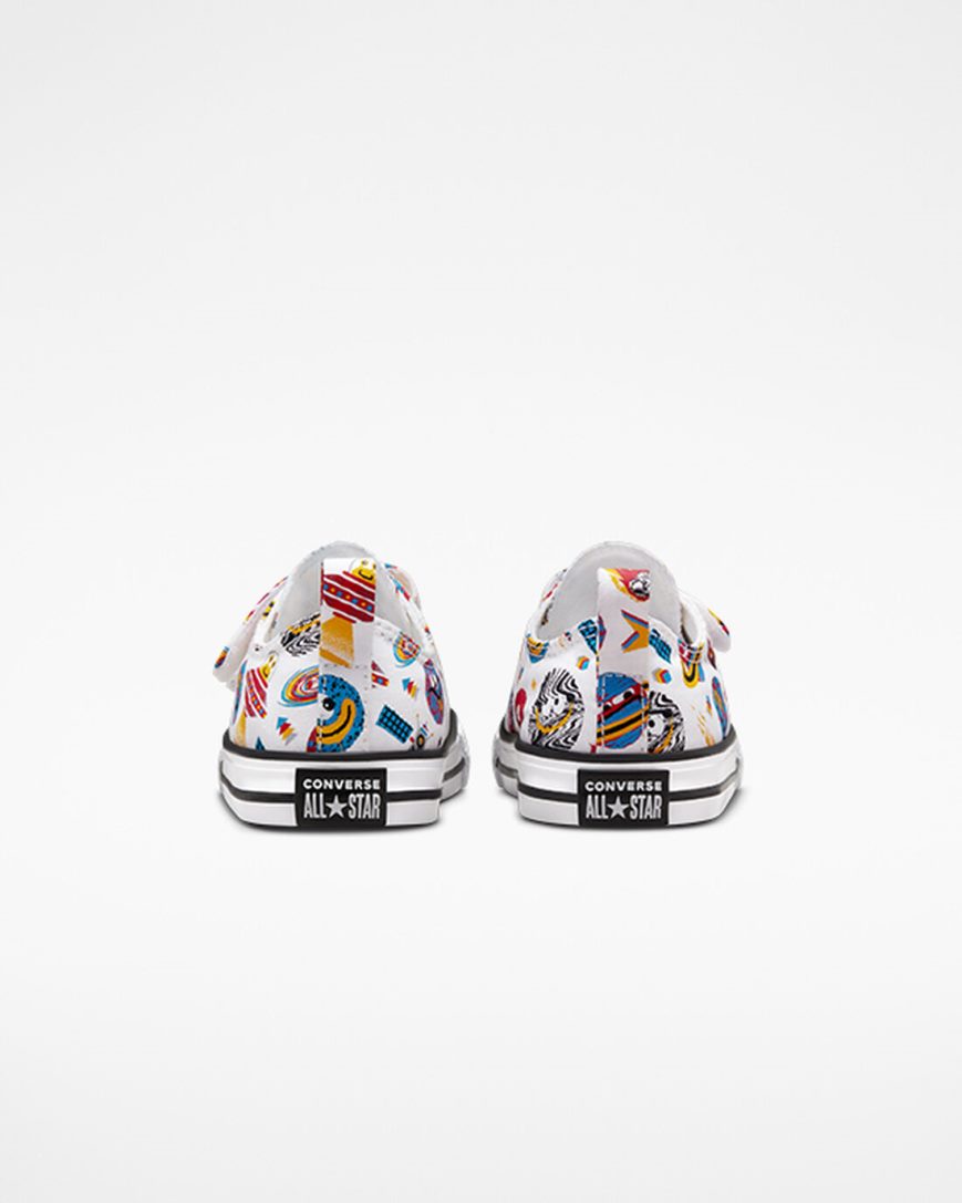 Tenis Converse Chuck Taylor All Star Easy-On Space Cruiser Cano Baixo Menina Branco Vermelhas | PT W00P71T